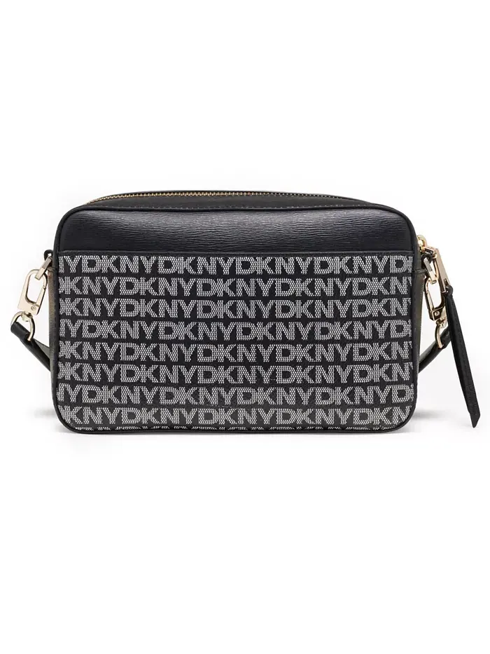 Сумка для фотоаппарата с маленьким логотипом Bryant Ave DKNY — изображение 4 из 4, черный/черный