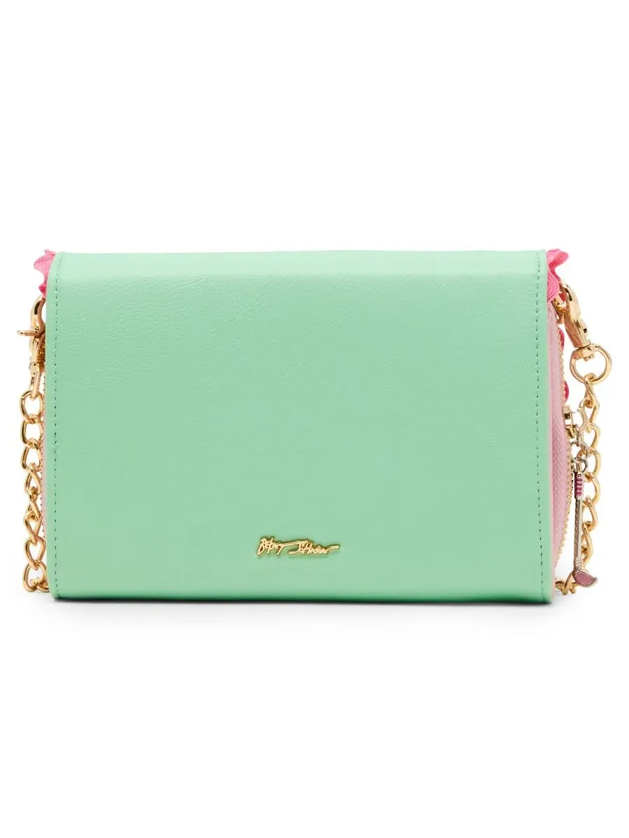 Кошелек-портмоне Skull Boss Trifold Wallet Betsey Johnson — изображение 2 из 6, мульти