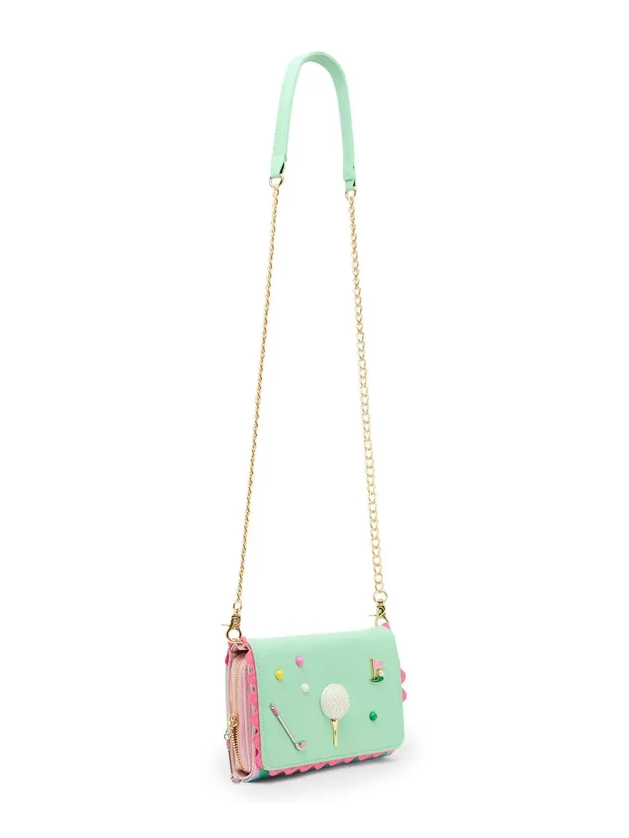 Кошелек-портмоне Skull Boss Trifold Wallet Betsey Johnson — изображение 5 из 6, мульти
