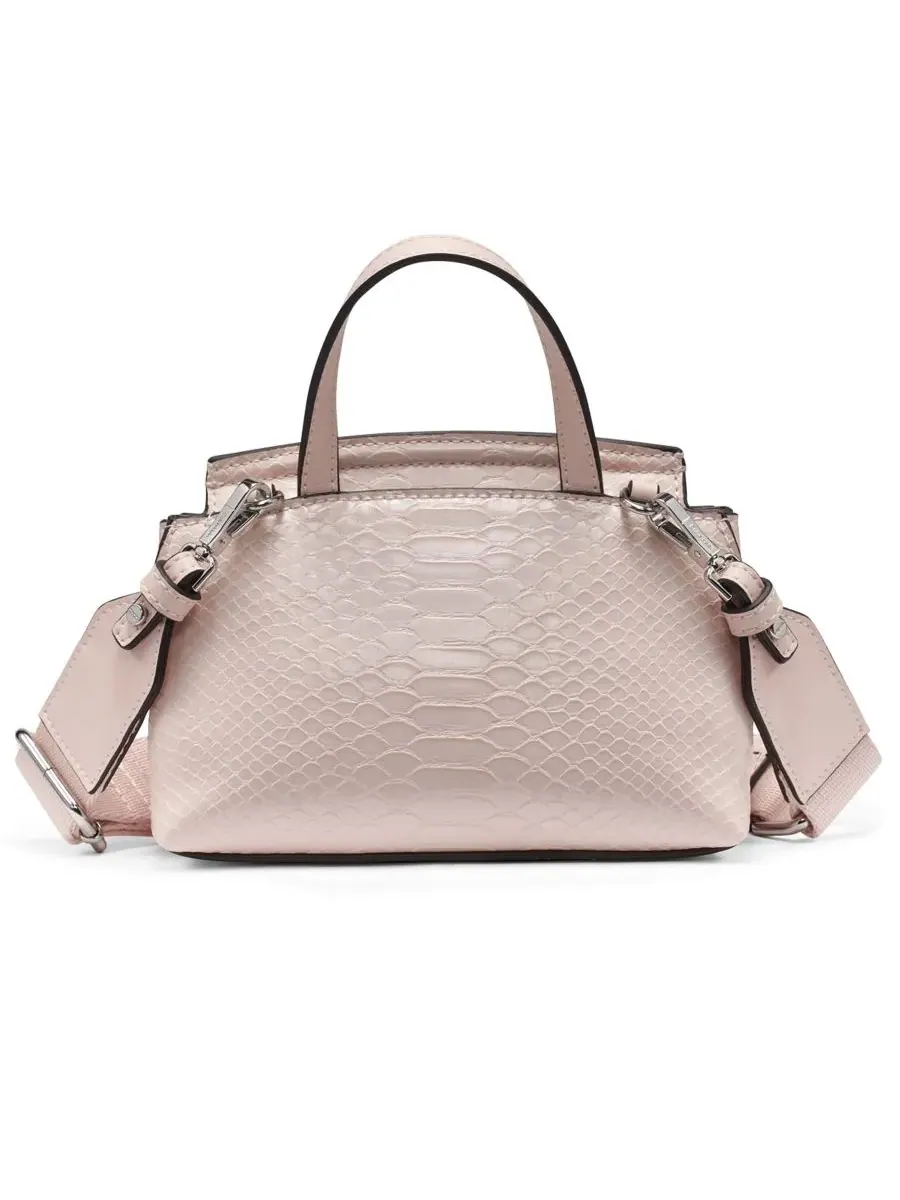 Сумка Calvin Klein Arabella из комбинированных материалов с ремешком — изображение 2 из 5, лепестковый