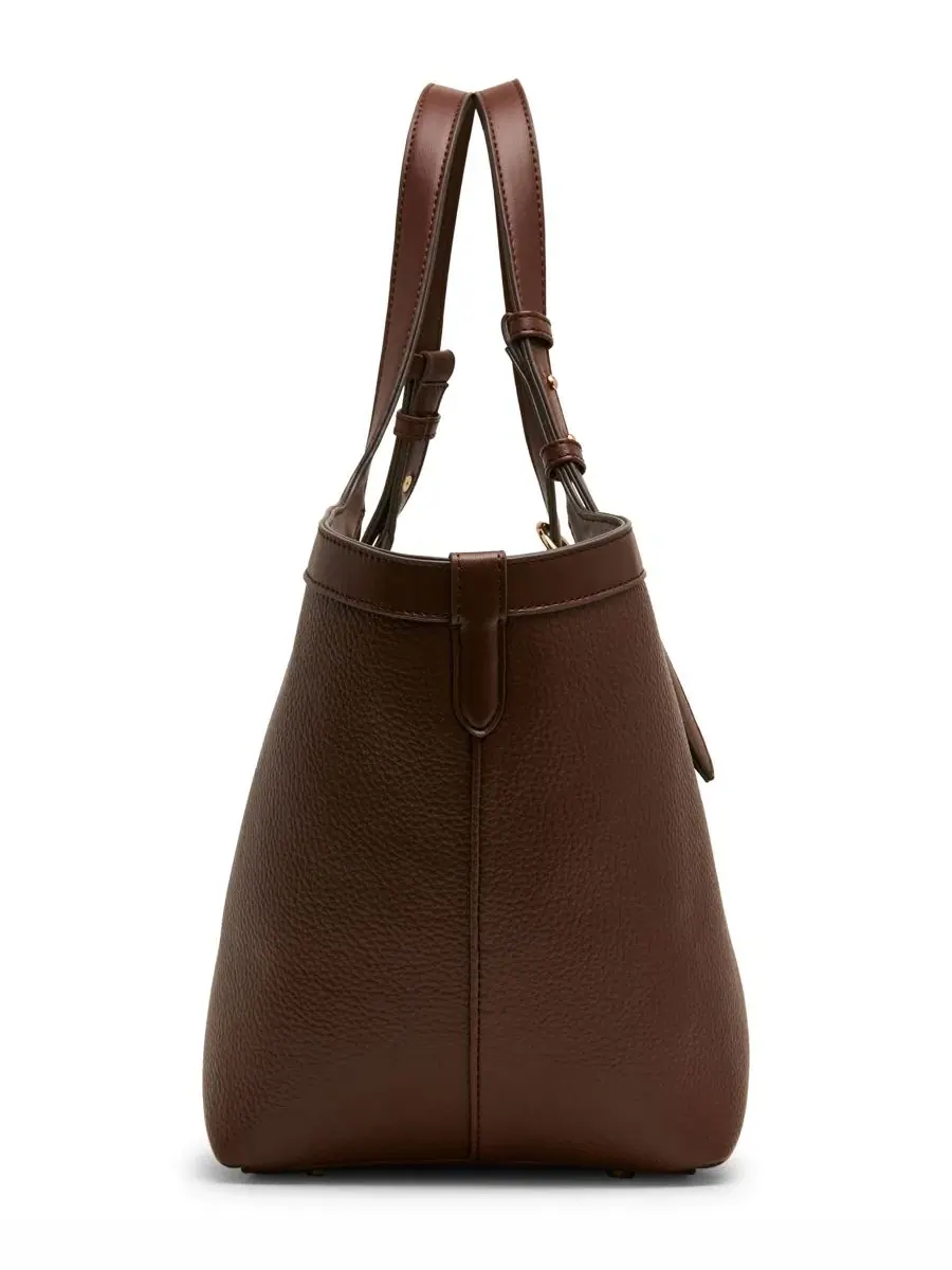 Средняя сумка-тоут East West Anne Klein — изображение 6 из 7, коричневый