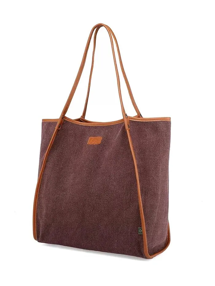 Сумка-тоут из холста Pine Hill TSD BRAND — 33