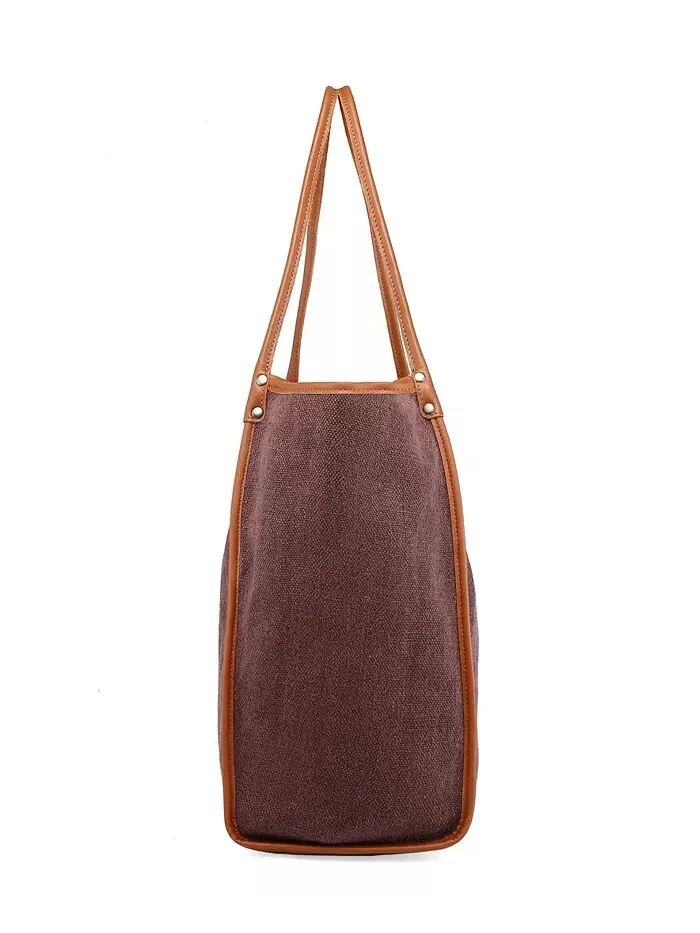 Сумка-тоут из холста Pine Hill TSD BRAND — 34