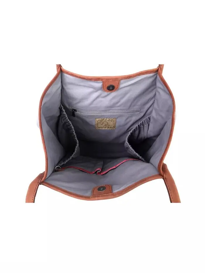 Сумка-тоут из холста Pine Hill TSD BRAND — изображение 5 из 34, белый