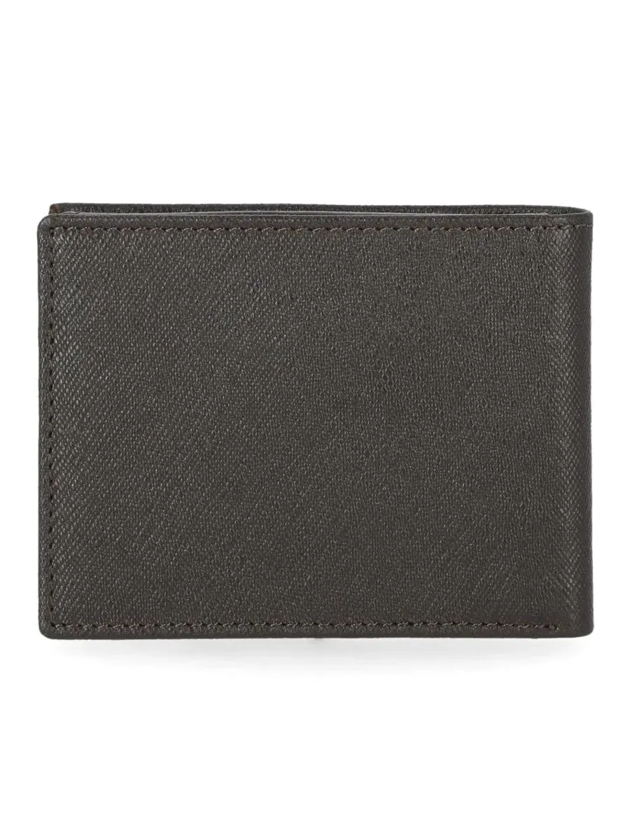 Мужской кошелек Passcase из сафьяновой кожи Steve Madden — изображение 4 из 4, коричневый