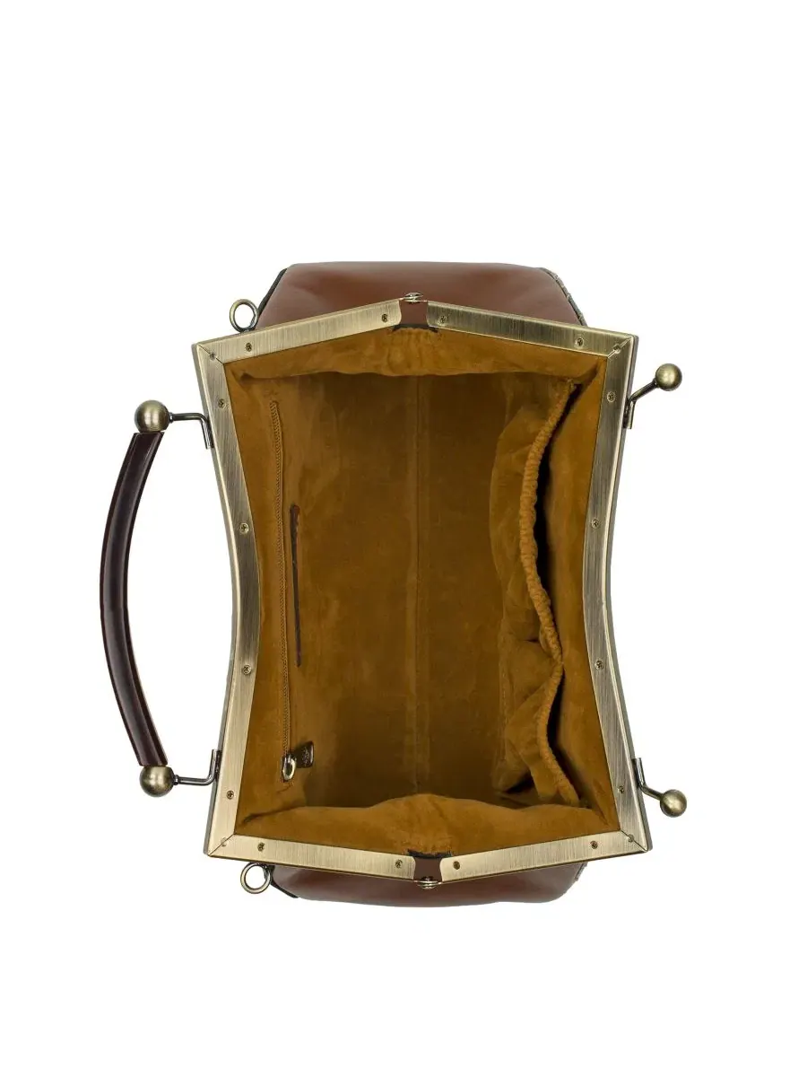 Женская сумка-седло Kelmscott Small Frame Satchel Handbag Patricia Nash — изображение 4 из 5, многоцветный