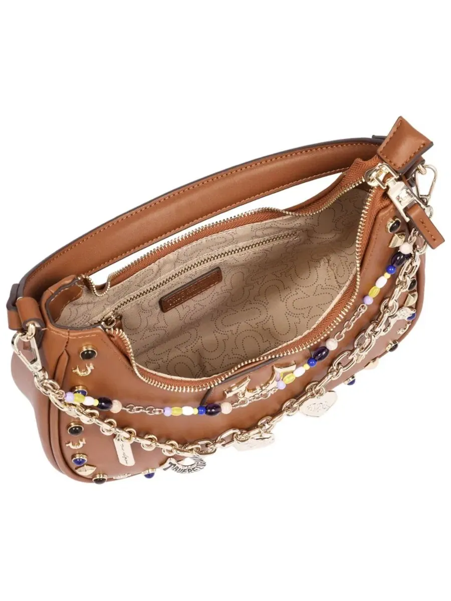 Женская сумка-хобо с цепочкой и стразами Chain and Studs PU True Religion — 6