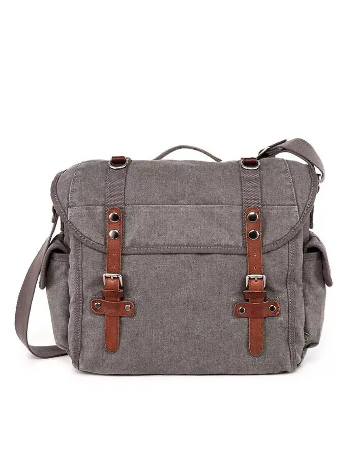 Сумка-мессенджер Silver Road Canvas TSD BRAND — изображение 1 из 13, серый