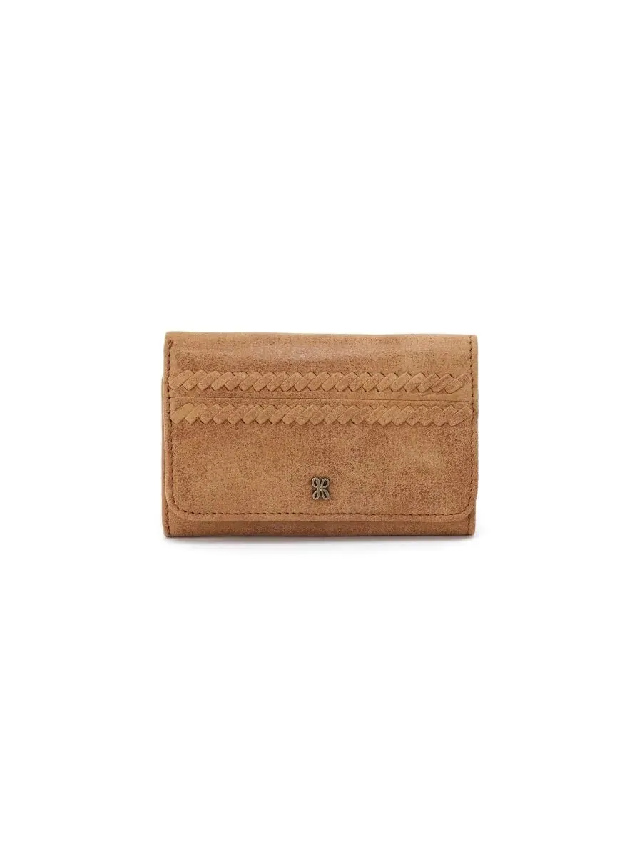 Трехсекционный кошелек JILL HOBO — изображение 1 из 3, цвет виски