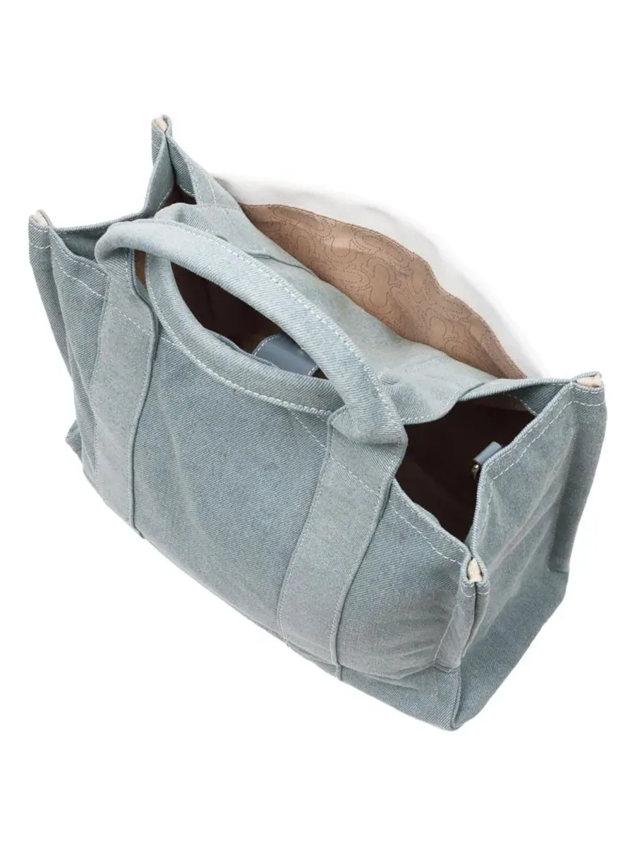 Сумка-тоут Ace Mega Pocket Buddha Tote - Denim World Tour Bag True Religion, деним — 5