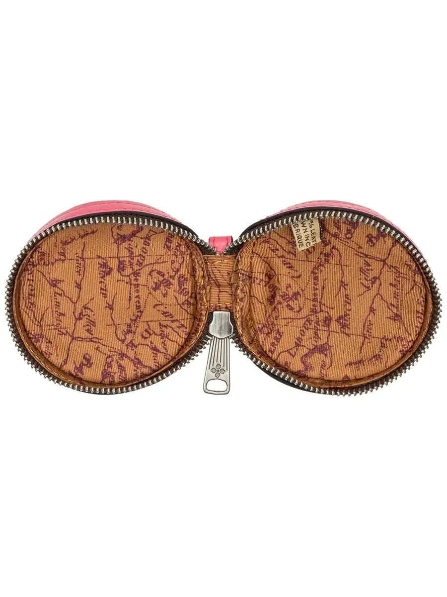 Брелок для сумки Macaroon Zip Around Patricia Nash — изображение 3 из 4, розовый