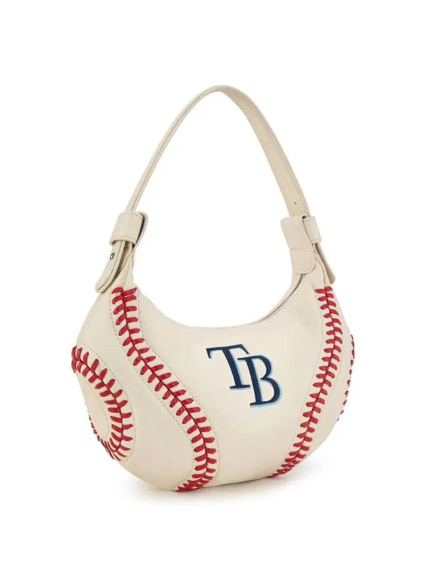 Сумка-хобо с вышитым логотипом Tampa Bay Rays Montana West — бежевый