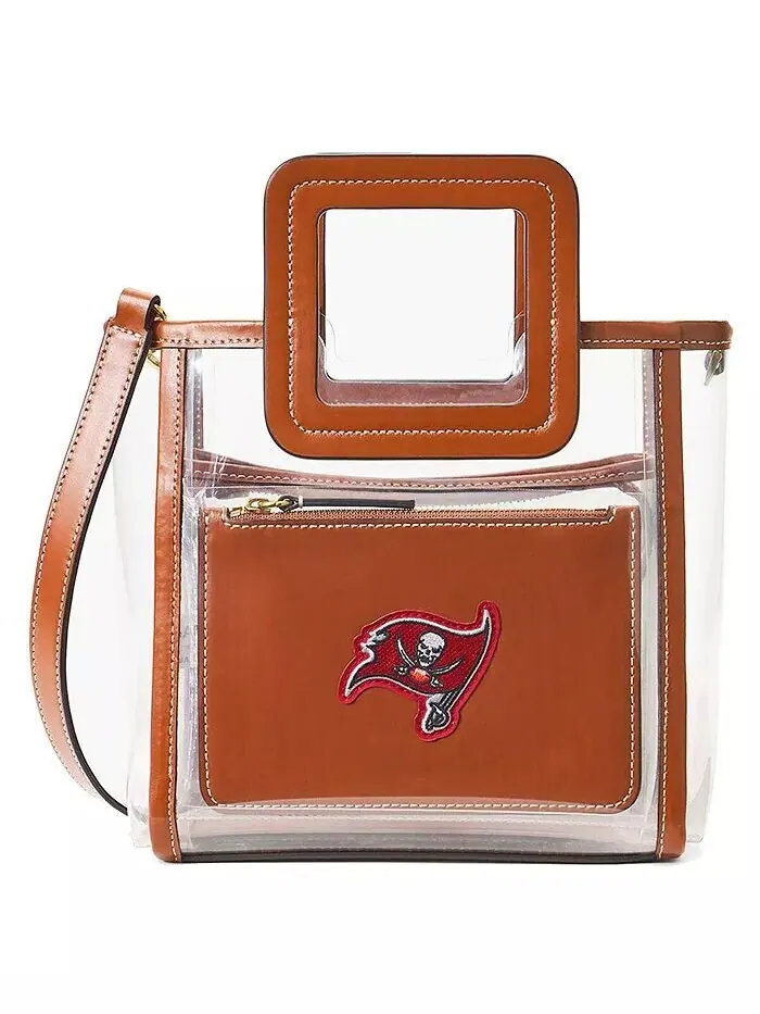 Женская прозрачная мини-сумка Shirley Tampa Bay Buccaneers Staud