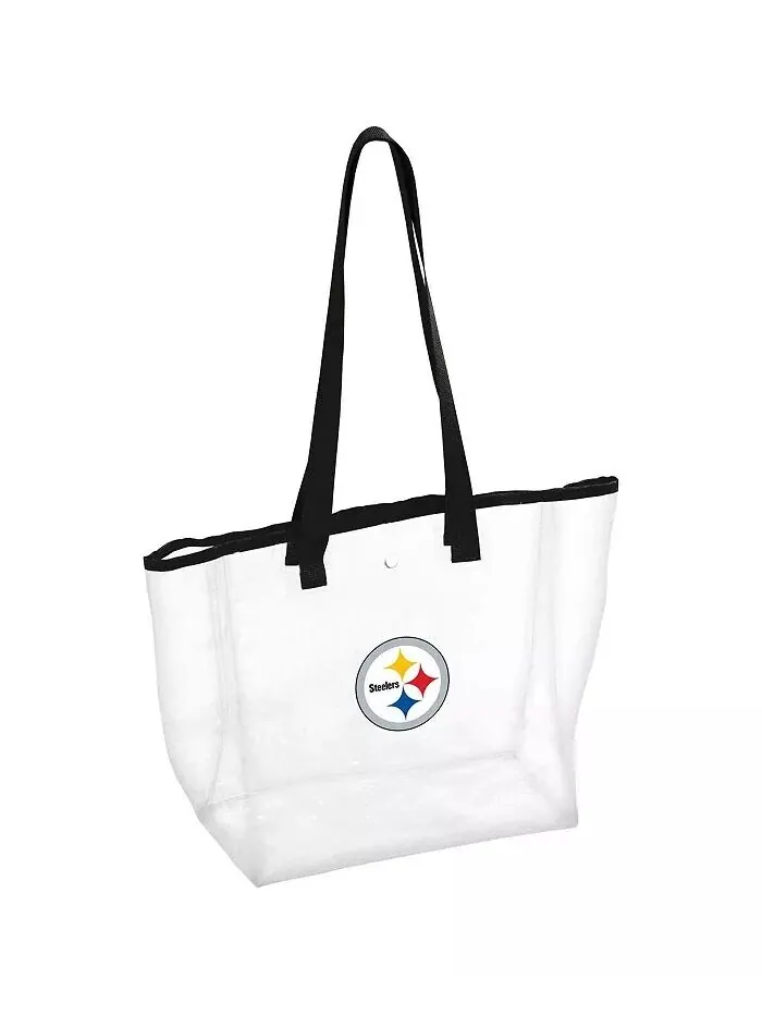 Женская прозрачная сумка-тоут Pittsburgh Steelers Stadium Logo Brands