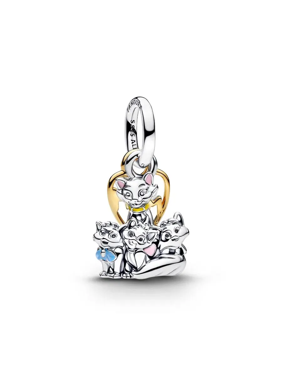 Подвеска-брелок Disney Aristocats Duchess Kittens Pandora