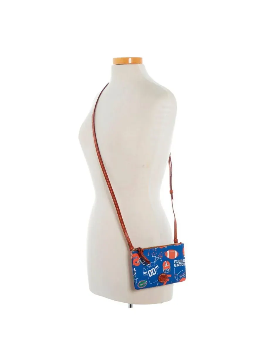 Dooney & Bourke Сумка через плечо с застежкой-молнией Florida Gators Top Zip Crossbody Pursue — 3