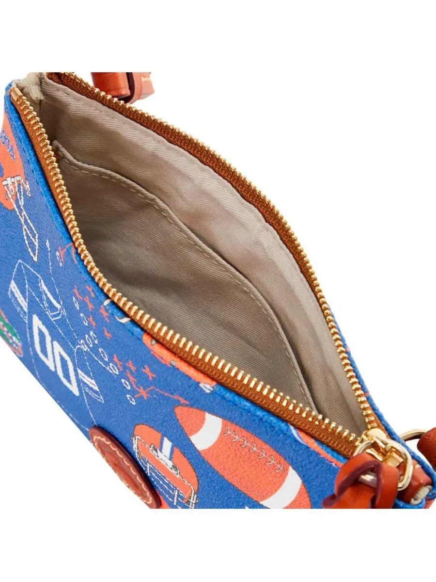 Dooney & Bourke Сумка через плечо с застежкой-молнией Florida Gators Top Zip Crossbody Pursue — 4