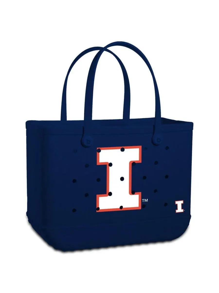 Сумка-шопер Bogg Bag с логотипом Illinois Fighting Illini — 1