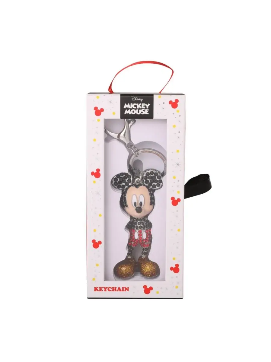 Брелок-подвеска в виде Микки Мауса с кристаллами - официально лицензировано Disney — изображение 4 из 4