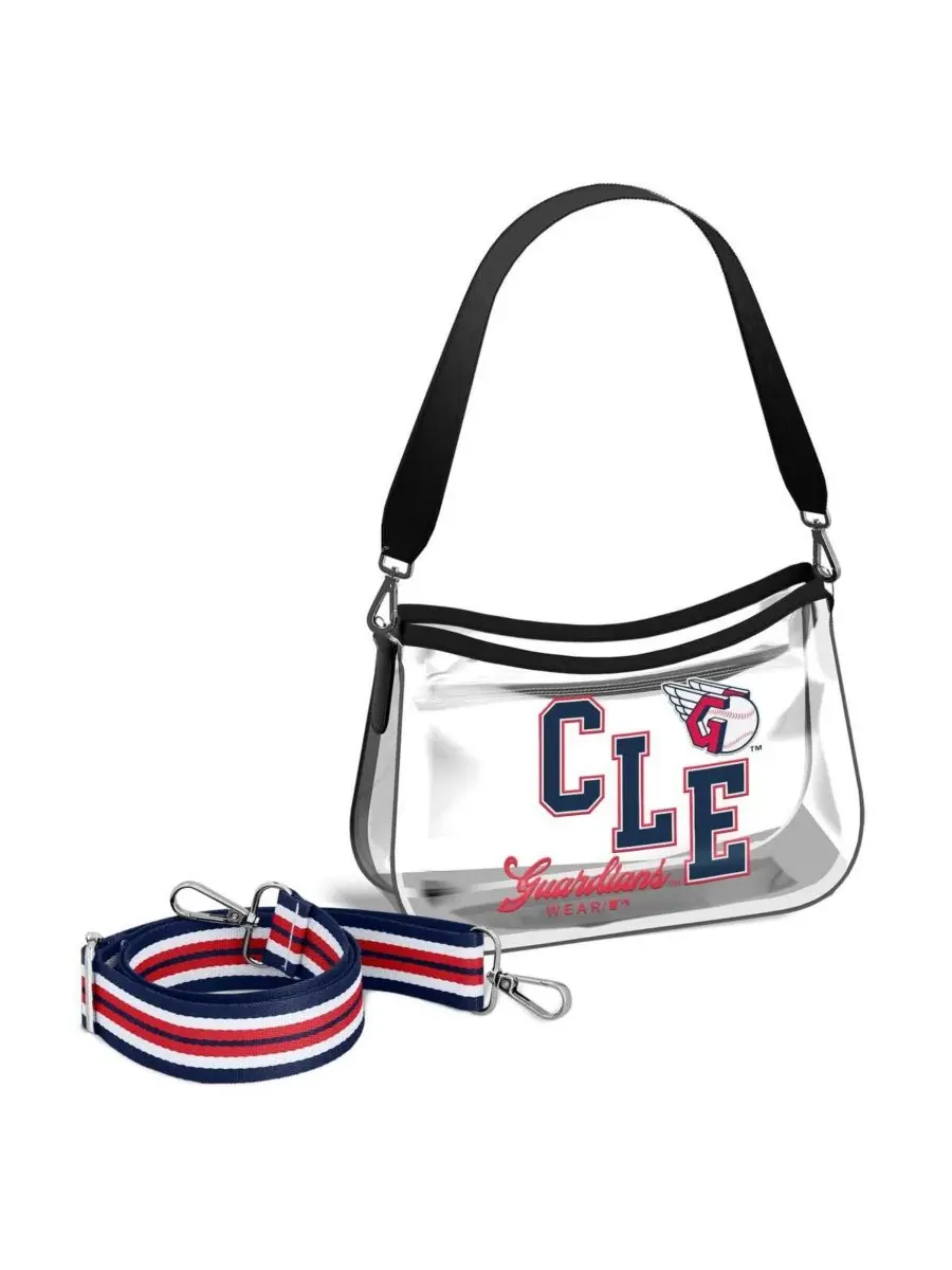 WEAR by Erin Andrews Мини-сумочка Cleveland Guardians Clear Stadium — 1