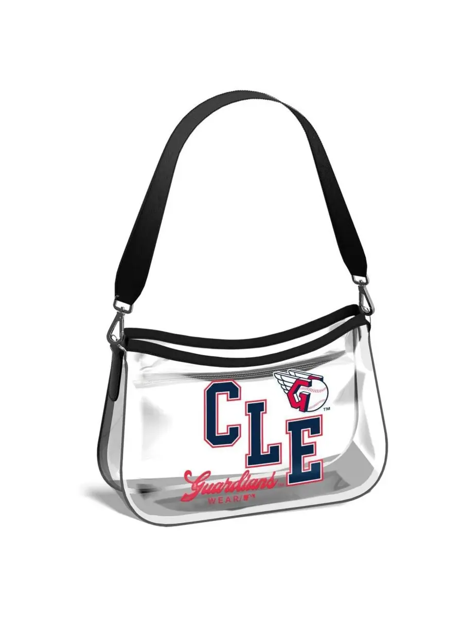 WEAR by Erin Andrews Мини-сумочка Cleveland Guardians Clear Stadium — 5