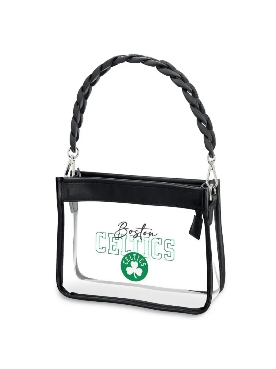 Мини-сумочка через плечо с пластиковой цепочкой Boston Celtics Wear By Erin Andrews — 3
