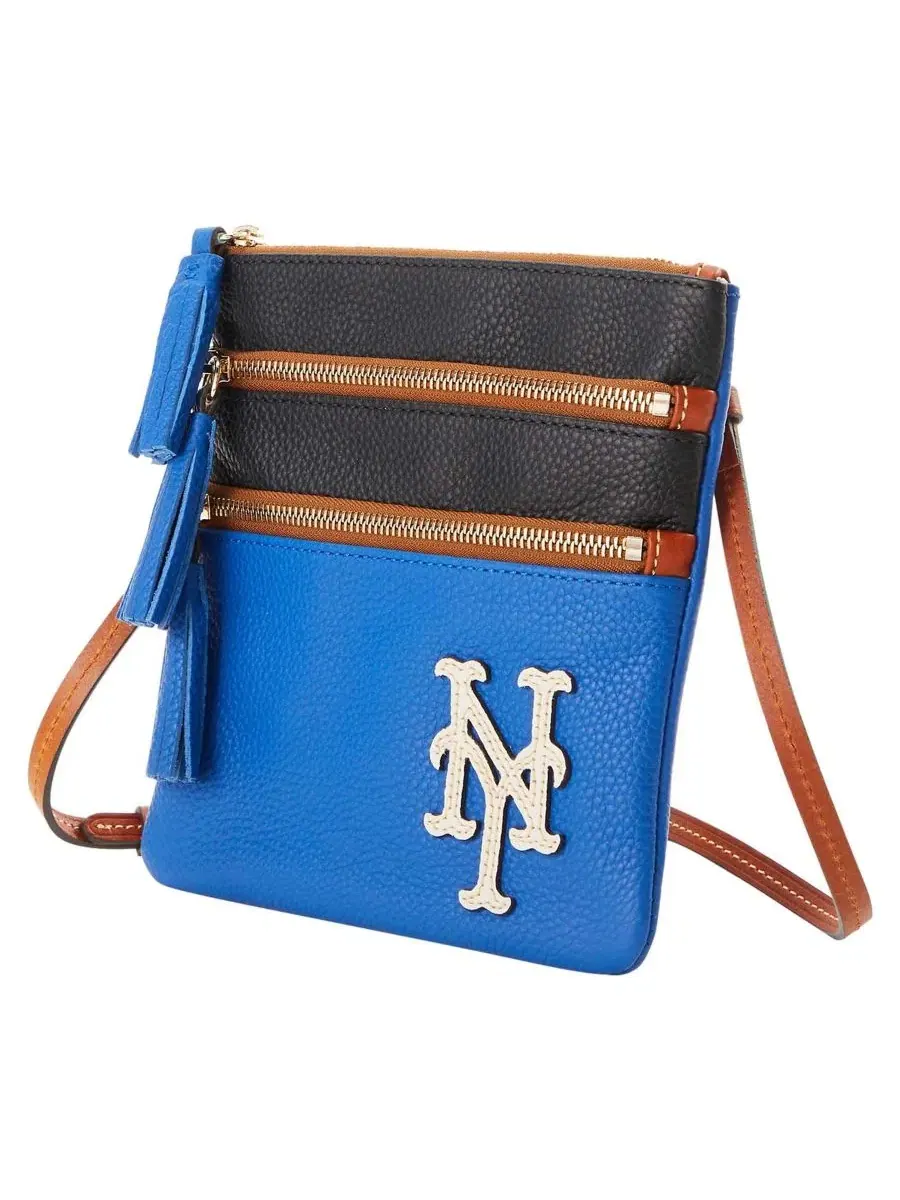 Сумка-кроссбоди с тройной молнией Infield New York Mets Dooney & Bourke — 1