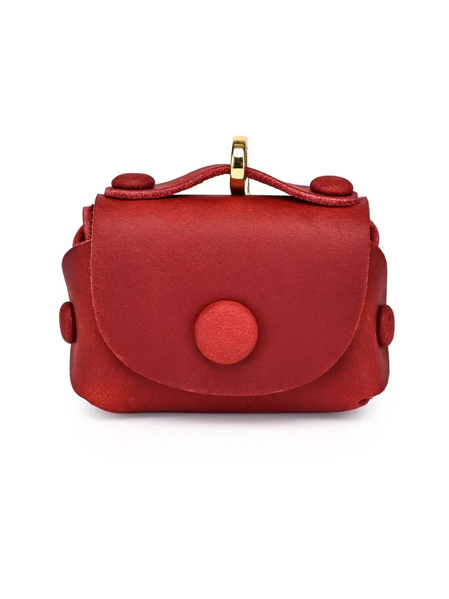 Миниатюрный брелок ручной работы Satch Mini Old Trend — изображение 2 из 8, красный