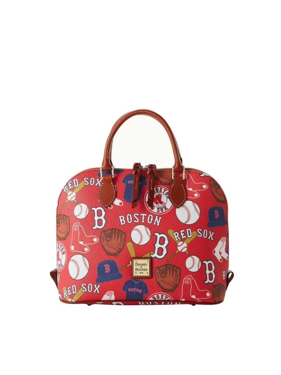 Dooney & Bourke Сумка-мессенджер на молнии для игрового дня команды Boston Red Sox