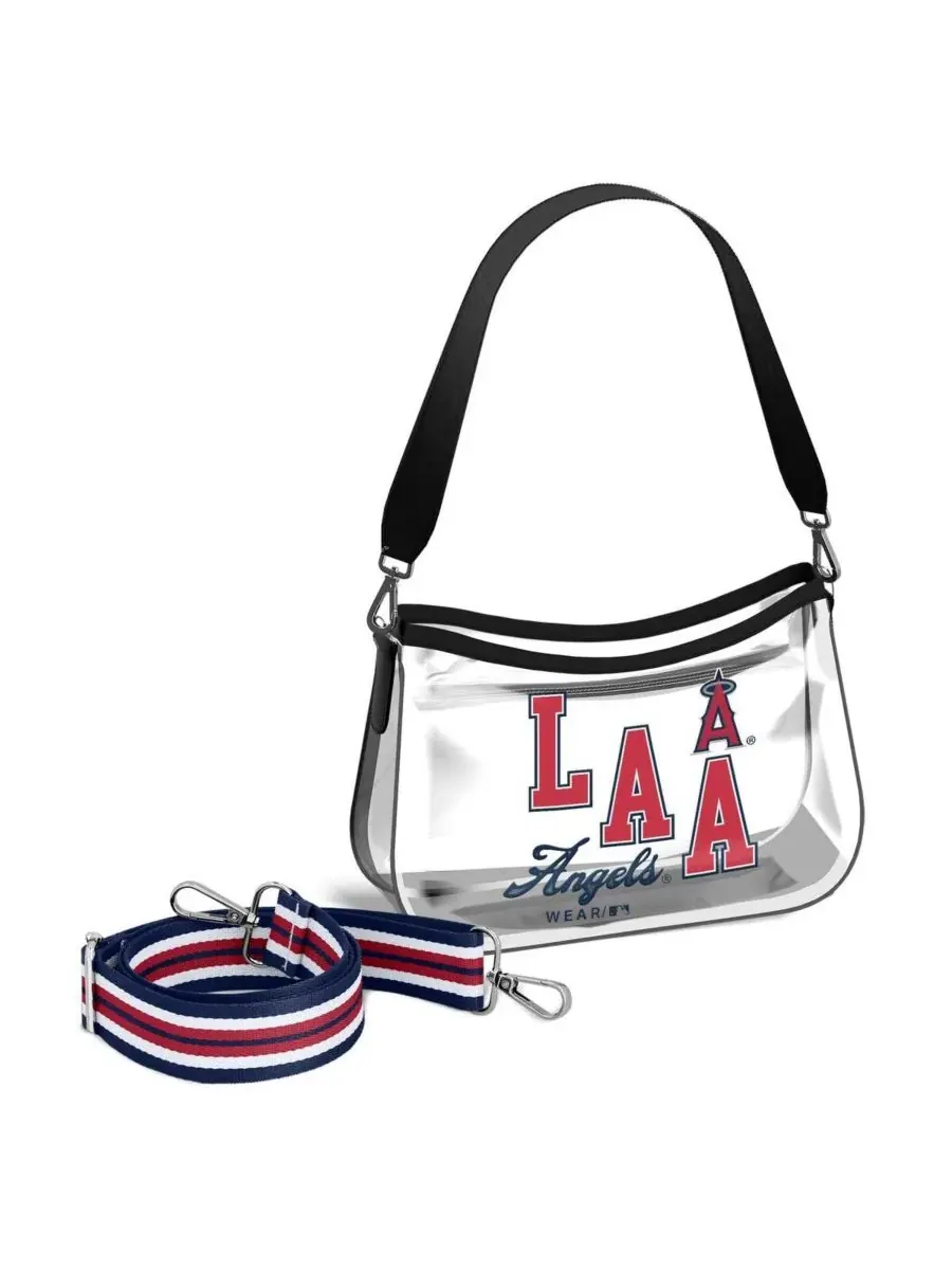 WEAR by Erin Andrews Мини-сумочка Los Angeles Angels Clear Stadium — 1
