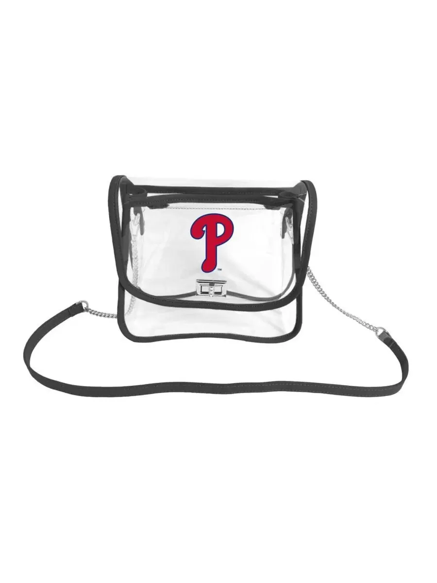 Прозрачная сумка Philadelphia Phillies Sideline Logo Brands — 1