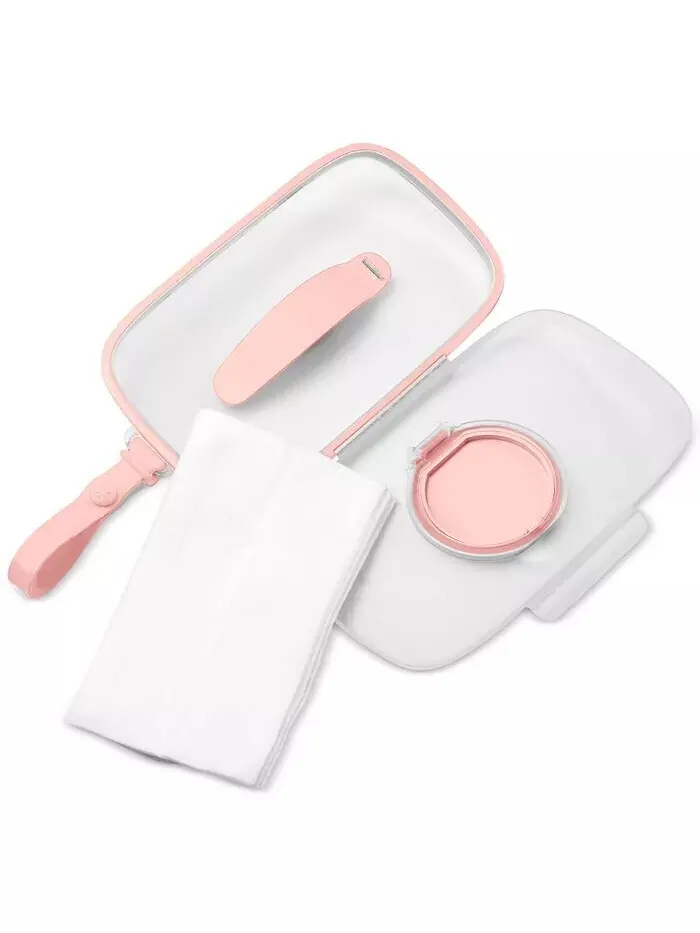 Футляр для салфеток Grab & Go Snug Seal Skip Hop — изображение 3 из 3, серый