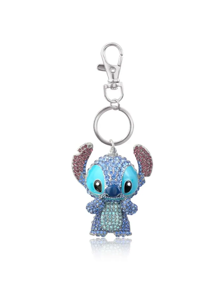 Брелок Stitch Pave 3D Bling - украшение для сумки, аксессуар для рюкзака, коллекционный подарочный