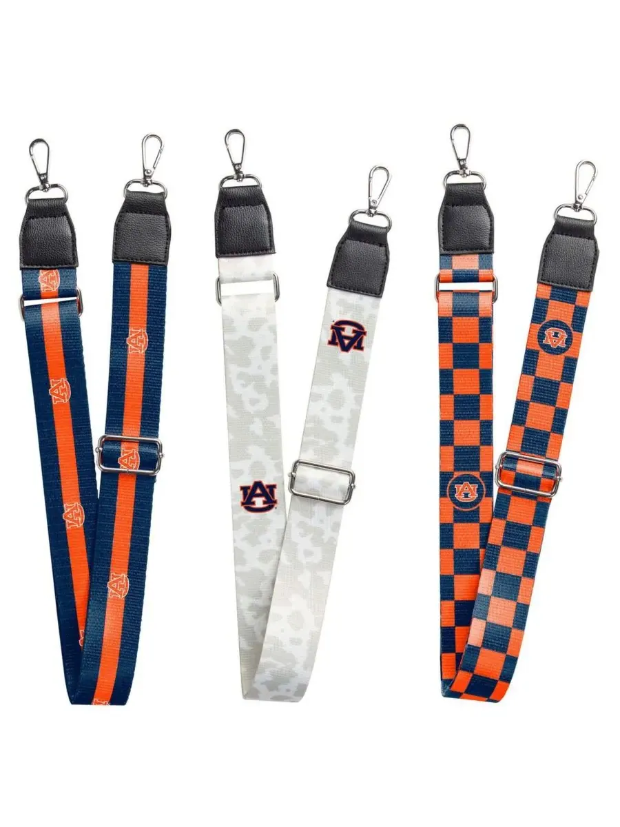 Logo Brands Комплект ремней для сумок Auburn Tigers, 3 шт