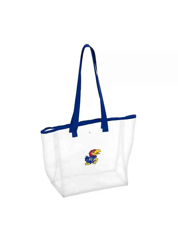 Женская прозрачная сумка-тоут Kansas Jayhawks Stadium Logo Brands