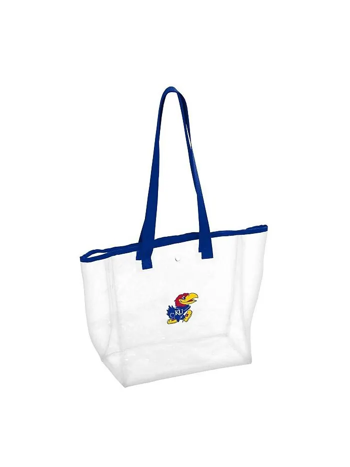 Женская прозрачная сумка-тоут Kansas Jayhawks Stadium Logo Brands — 1