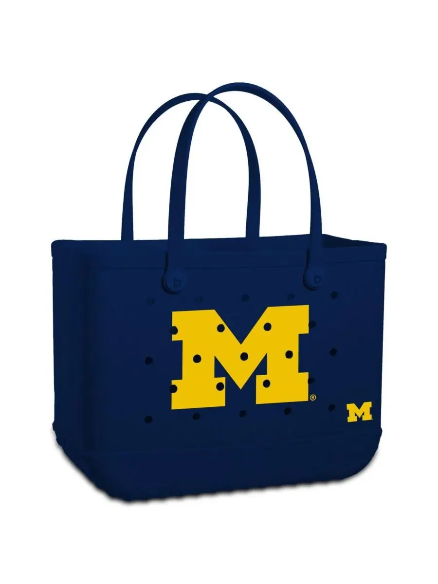 Сумка-шопер Bogg Bag Michigan Wolverines с полноцветным логотипом, 3 размеров Bogg Bag — 1