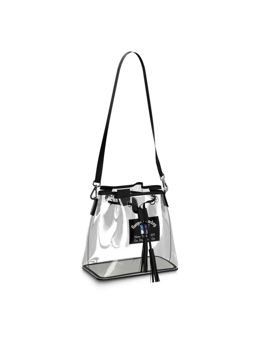 WEAR by Erin Andrews Сумка-ведро New York Rangers Clear Stadium — 1