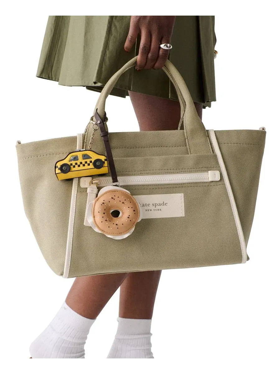 Брелок для сумки в виде нью-йоркского бублика Kate Spade New York — изображение 3 из 3, мульти