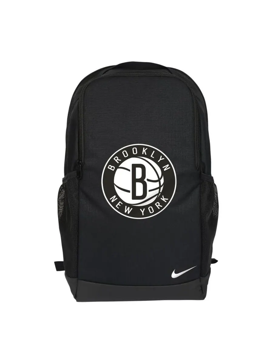 Nike Черный рюкзак Brooklyn Nets Brasilia — изображение 3 из 4