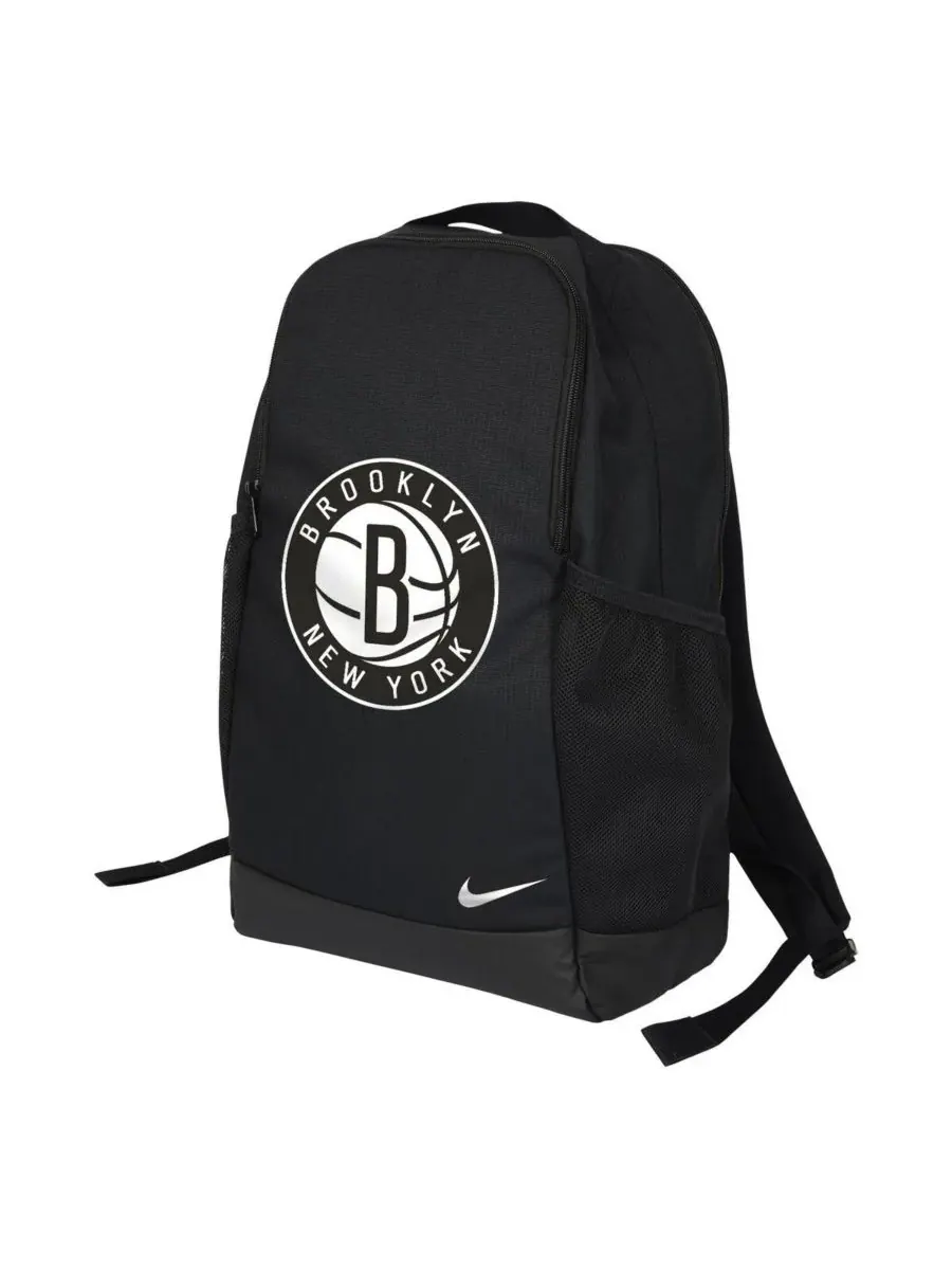 Nike Черный рюкзак Brooklyn Nets Brasilia — изображение 4 из 4