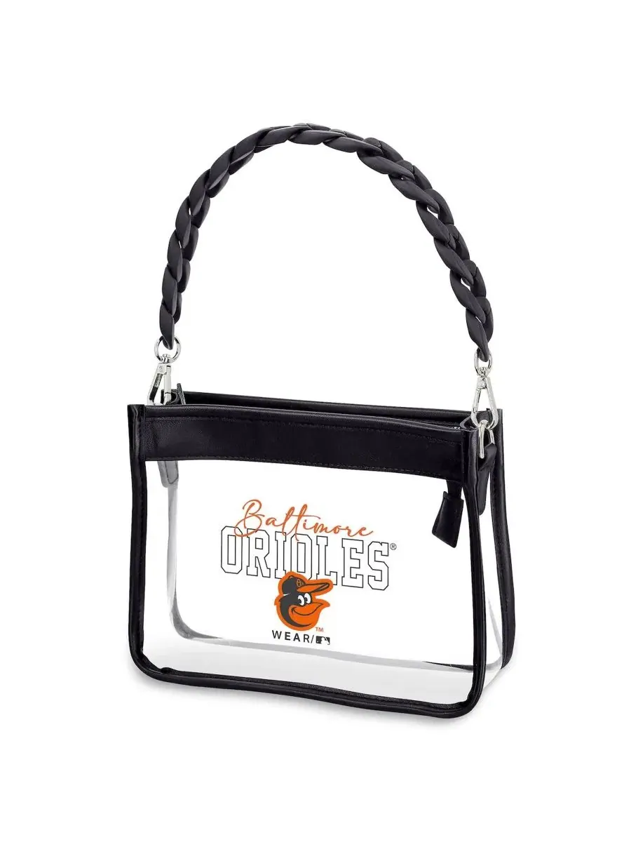 Мини-сумка кросс-боди из пластика с цепочкой Baltimore Orioles WEAR by Erin Andrews — 3
