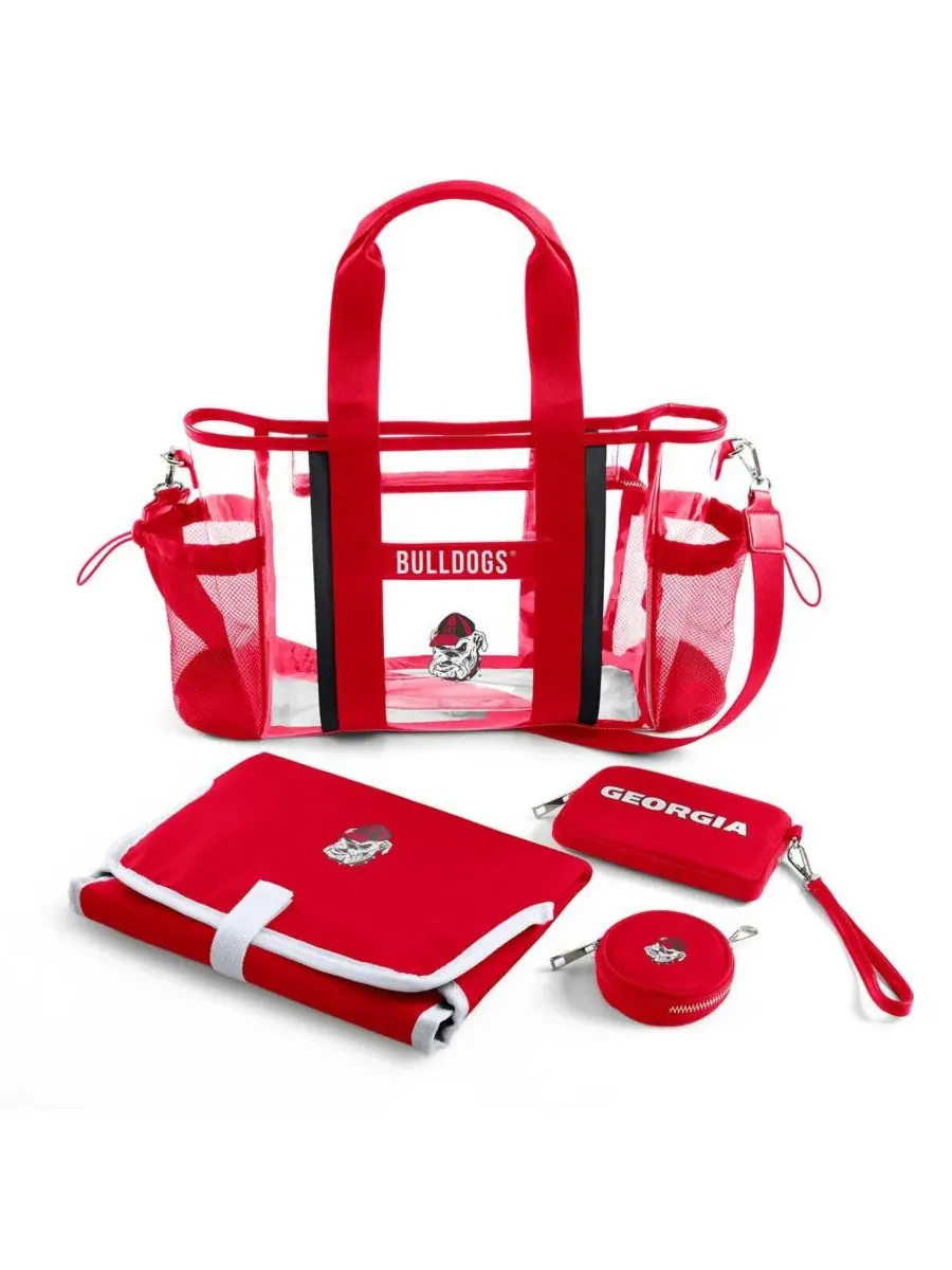 WEAR by Erin Andrews Детская сумка Georgia Bulldogs Clear Stadium — 1