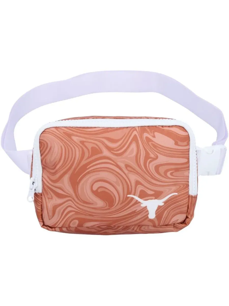 ZooZatz Женская поясная сумка Texas Longhorns с регулируемым ремнем — мульти