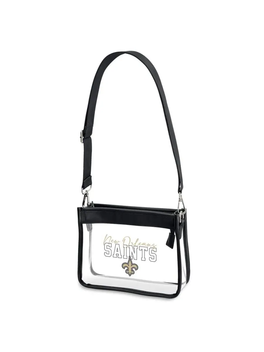 Мини-сумка через плечо с цепочкой New Orleans Saints WEAR by Erin Andrews — 2