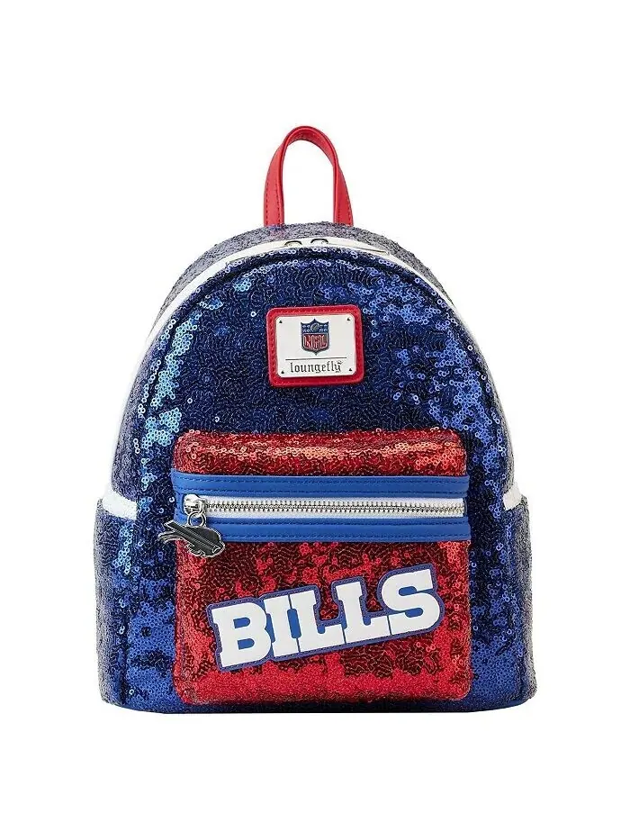 Рюкзак мужской Loungefly Buffalo Bills Sequin искусственная кожа