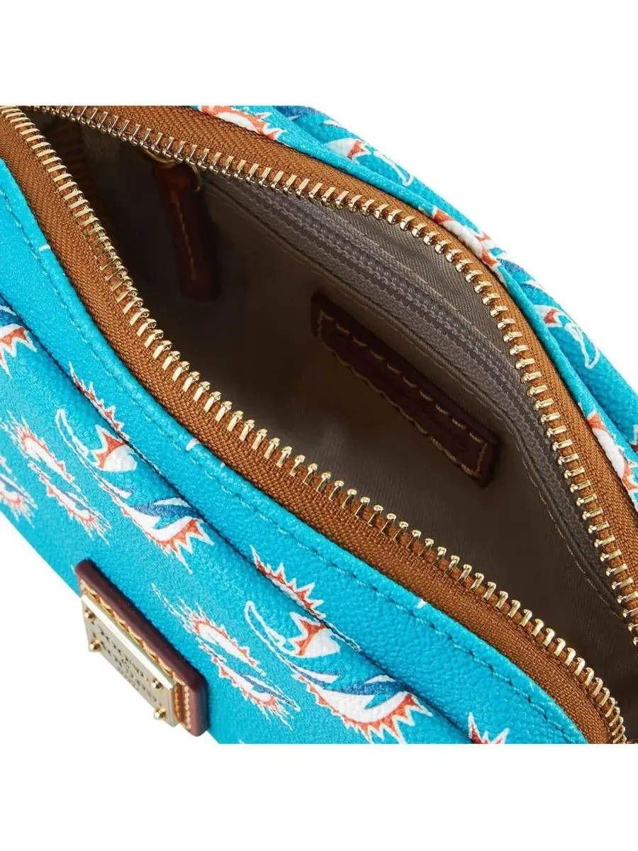 Поясная сумка с принтом команды Miami Dolphins Dooney & Bourke — 2