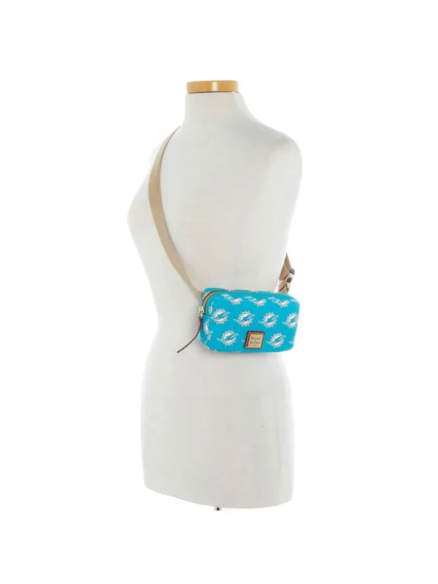 Поясная сумка с принтом команды Miami Dolphins Dooney & Bourke — 3
