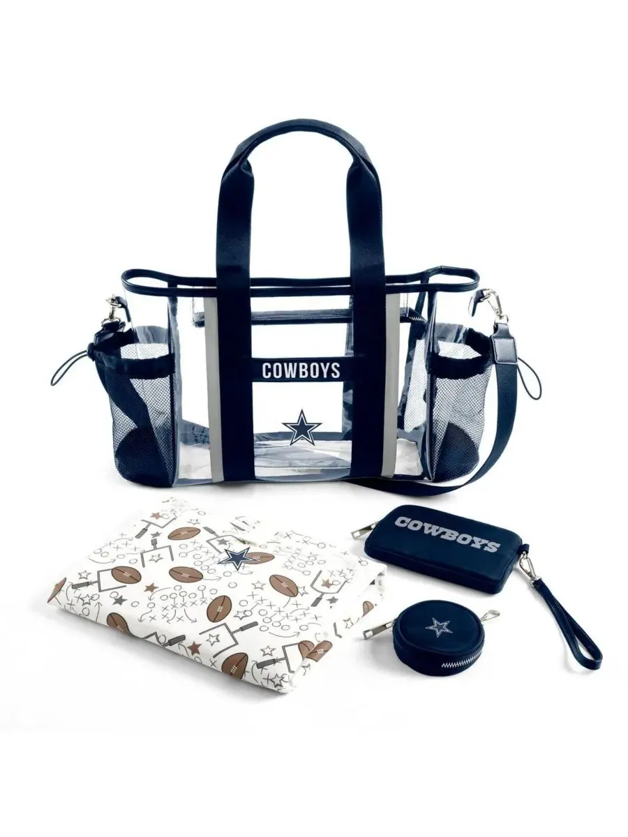 WEAR by Erin Andrews Прозрачная сумка для детских вещей Dallas Cowboys Stadium — 1
