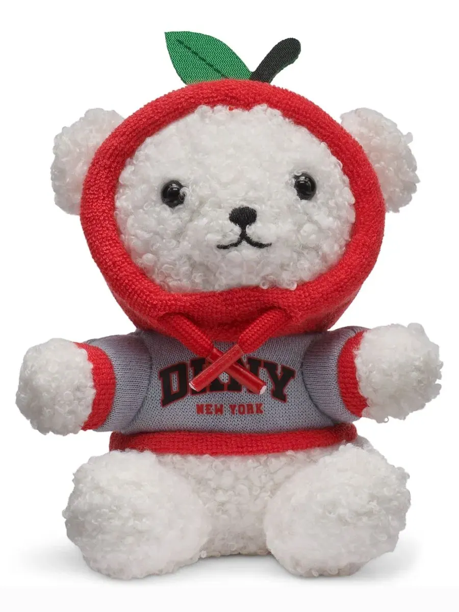 Мини-брелок в виде медвежонка в коробке Dkny — изображение 1 из 5, красный